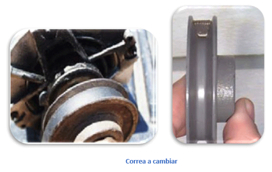  Correa a cambiar