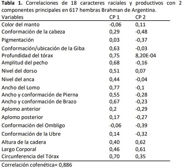 Fenotipado de hembras Brahman de Argentina y su análisis usando técnicas de minería de datos - Image 1