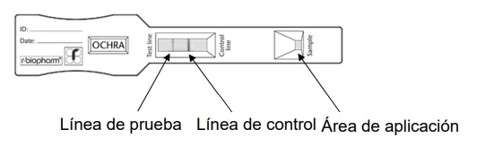 Ensayo inmunocromatográfico cuantitativo para la determinación de ocratoxinas en maíz y trigo - Image 1