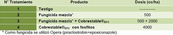 Evaluación de productos para el manejo de enfermedades en cultivo de soja, ciclo agrícola 2011/2012 - Image 2