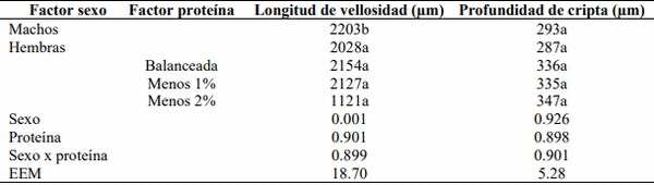 Efecto de dietas bajas en proteína suplementadas con aminoácidos sobre el comportamiento productivo, rendimiento de la canal e integridad intestinal en pollos - Image 4