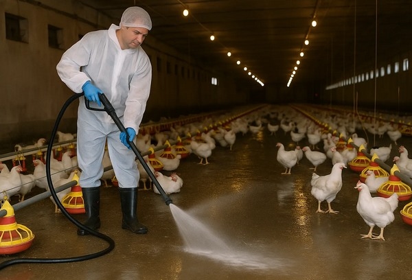 Protocolo de limpieza para prevenir el biofilm en granjas avícolas - Image 1