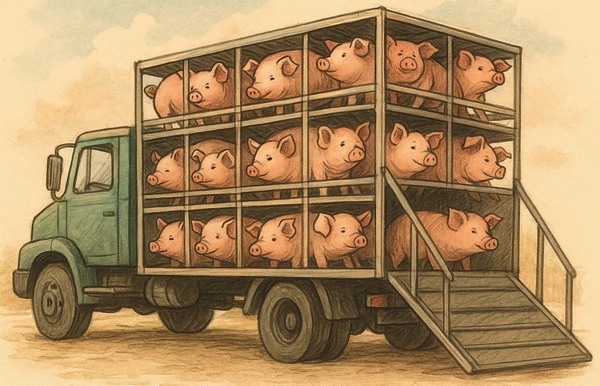 Nebulización: para desinfectar el transporte porcino - Image 1