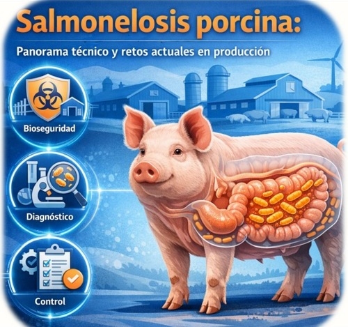 Salmonelosis porcina: Panorama técnico y rfetos actuales en producción - Image 1