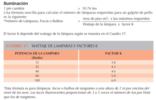 Diseño de iluminación en un galpón de reproductora liviana - Image 4