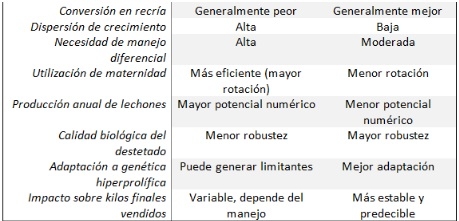 Análisis del impacto de la edad de destete en sistemas porcinos con genética hiperprolífica - Image 6