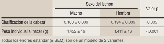 Peso del lechón al nacimiento y el impacto de RCIU - Image 8