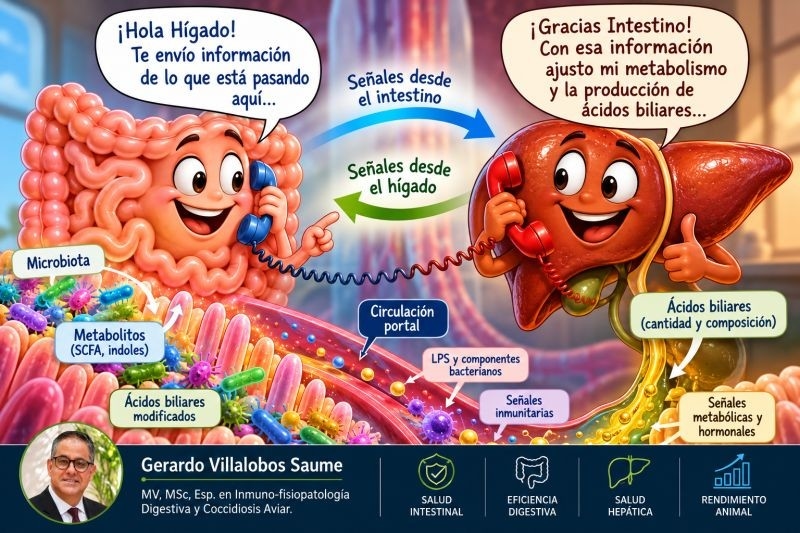 Cuando el Intestino habla con el Hígado: Microbiota, inmunidad y metabolismo - Image 1