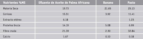 Suplementación de efluente de aceite de palma africana más urea, en ceba de toretes brahaman mestizos - Image 1