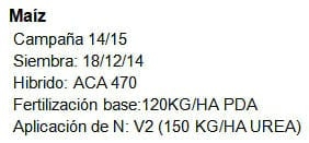 Maíz y Soja: promotores y fertilización foliar campaña 2014 - 2015 - Image 3