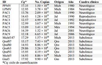 Evaluación del rango de detección de una RT-PCR en tiempo real (QRT-PCR) para rubulavirus porcino empleando cepas obtenidas desde 1980 hasta 2013 - Image 2
