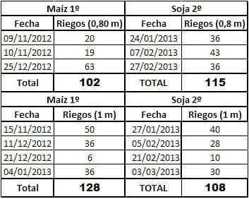 Módulo de riego por goteo subsuperficial. Resultados de la campaña 2012/2013 - Image 1