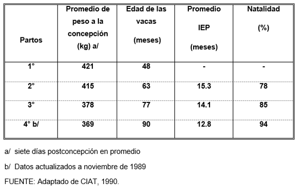 La reducción en la edad al primer parto y la reproducción estacional como estrategias tecnológicas para aumentar la eficiencia reproductiva en el hato bovino de América tropical - Image 5