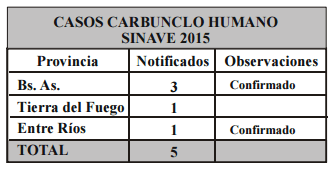 Situación Carbunclo Rural en la Argentina 2015 - Image 7
