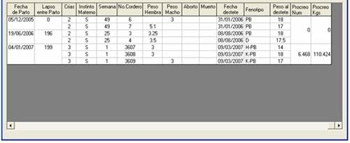 Descripción de algunos parámetros productivos de los rebaños ovinos empresariales del occidente de México - Image 2