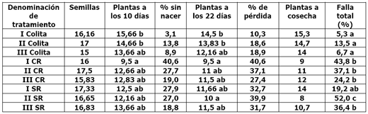 Calidad de implantación de maíz y poroto en relación al diseño y regulación de la sembradora - Image 13