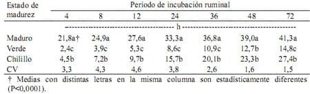 Degradación ruminal de la materia seca del fruto cuajilote (Parmentiera edulis) - Image 3