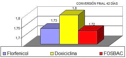 Eficacia de Fosfomicina y factores no antibióticos contra una infección respiratoria de escherichia coli en pollos: un ensayo a campo - Image 3
