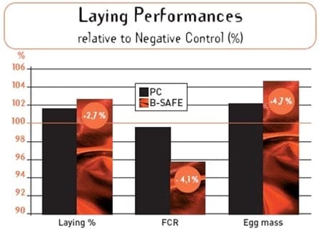 Efecto de una mezcla patentada de arcilla activada y extractos vegetales en el desempeño productivo de gallinas de postura - Image 1