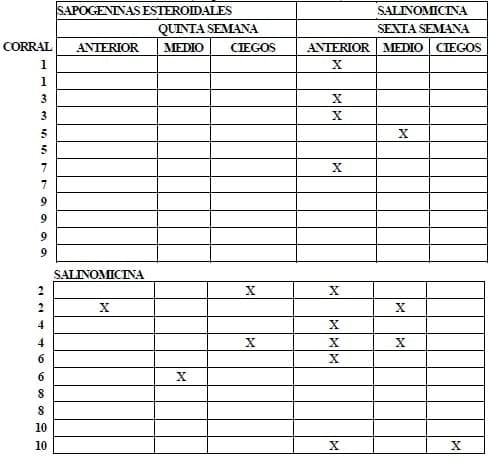 Rendimiento productivo de pollos de carne criados con el anticoccidial natural: Sapogeninas Esteroidales - Image 8