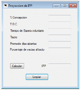 Simulador de manejo de parámetros reproductivos. Entre lo óptimo y lo posible - Image 1
