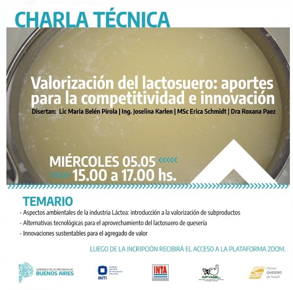 Jornada Técnica de Valorización de Lactosuero - Image 1