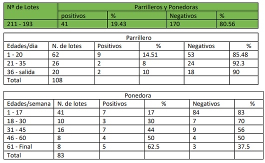 Bolivia - Micoplasmosis aviar en parrilleros y ponedoras, Datos epidemiológicos - Image 2