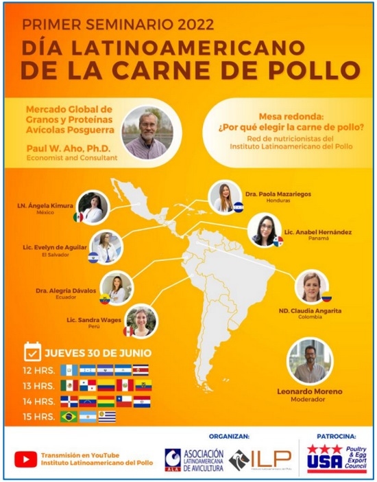 Día Latinoamericano de la Carne de Pollo: Avances para el Seminario 2022 - Image 1