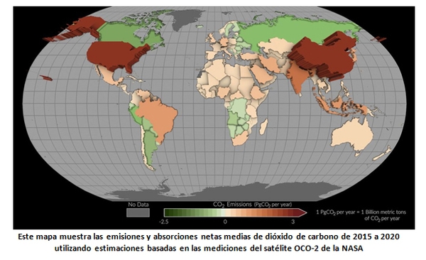 NASA: la Argentina tiene balance positivo de carbono - Image 1
