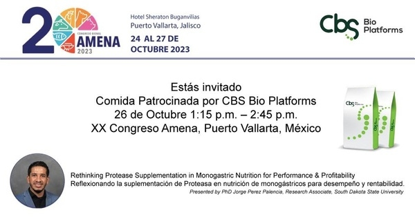 Suplementación de Proteasa en monogástricos: CBS en AMENA 2023 - Image 1