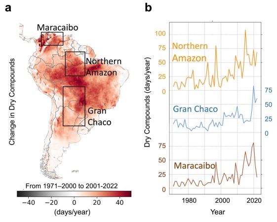 América del Sur se está volviendo más cálida, más seca y más inflamable. - Image 1