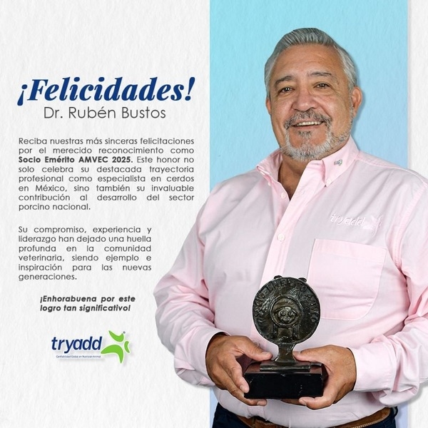 AMVEC nombra al Dr. Rubén Bustos Socio Emérito - Image 1