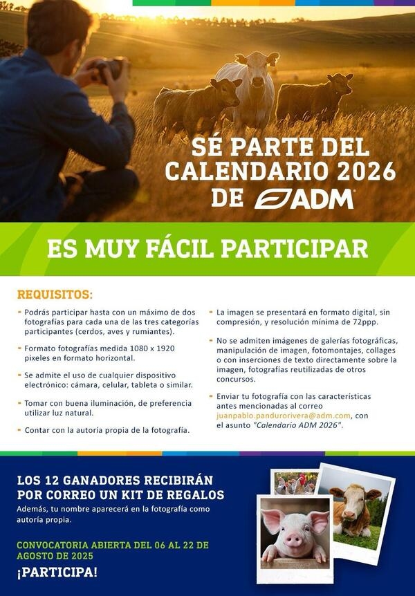 Se parte del calendario 2026 de ADM - Image 1