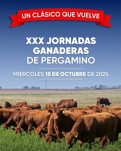 Programa de las XXX Jornadas Ganaderas de Pergamino 2025 - Image 1