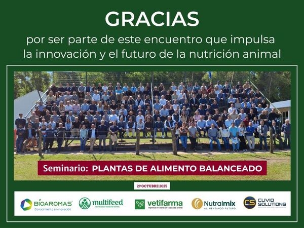 Cierre del Seminario “Eficiencia, Tecnología y Futuro en la Producción de Alimentos Balanceados” - Image 1
