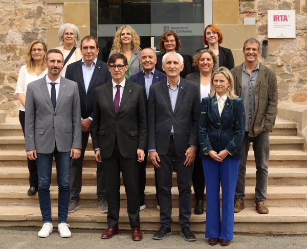 España - IRTA presentó su estrategia y prioridades al presidente de la Generalitat de Catalunya - Image 1