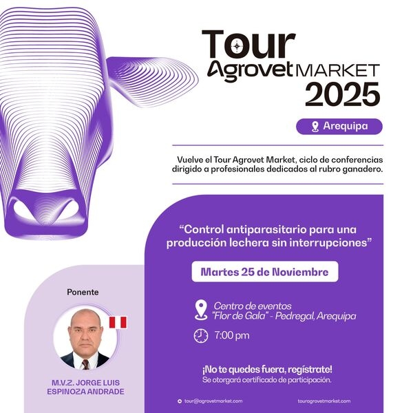 Control antiparasitario en Lechería: Tour Agrovet Market 2025 - Image 1