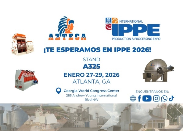 Molinos Azteca presenta proyectos, equipos y servicios en IPPE 2026 - Image 1