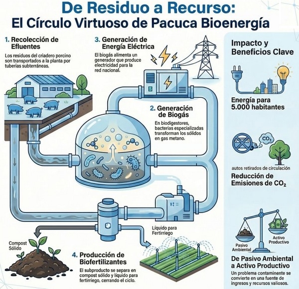 Argentina - Pacuca transforma la producción porcina con biogás y biofertilizantes - Image 1