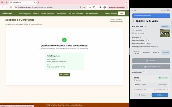 Huella Rural: Sistema de Certificación Digital de Bovinos - Image 2