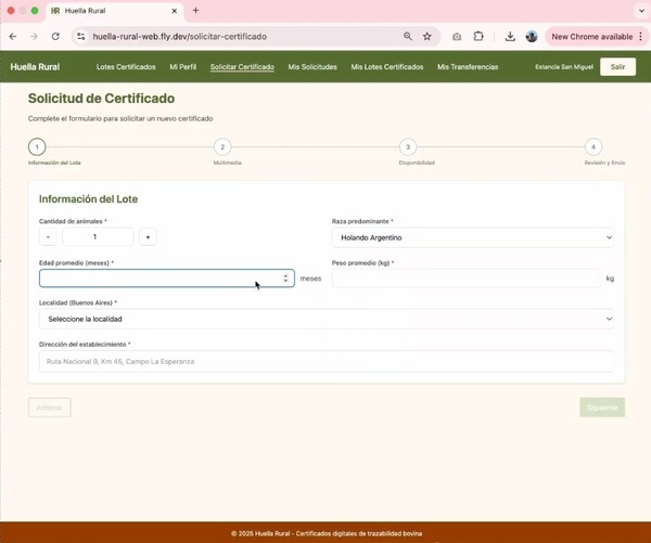 Huella Rural: Sistema de Certificación Digital de Bovinos - Image 1