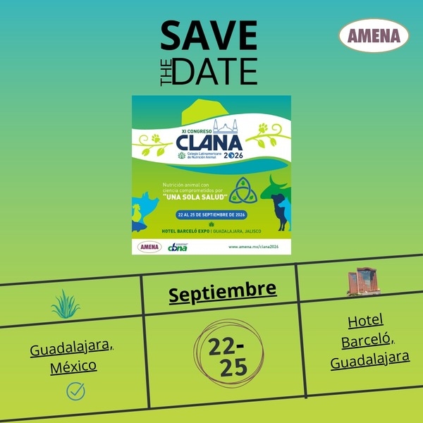 Nutrición animal con ciencia comprometidos por UNA SOLA SALUD - SAVE THE DATE - Image 1
