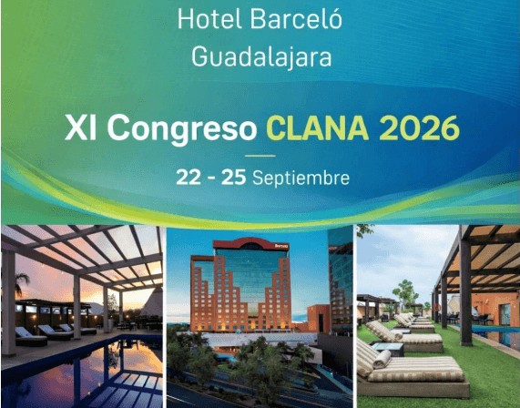 Hospédate en el Hotel Barceló Guadalajara durante el XI Congreso CLANA 2026 y aprovecha un 15% de descuento en la mejor tarifa disponible. - Image 1