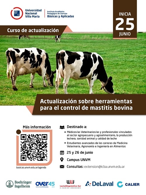 Curso: “Actualización sobre herramientas para el control de mastitis bovina” - Image 1