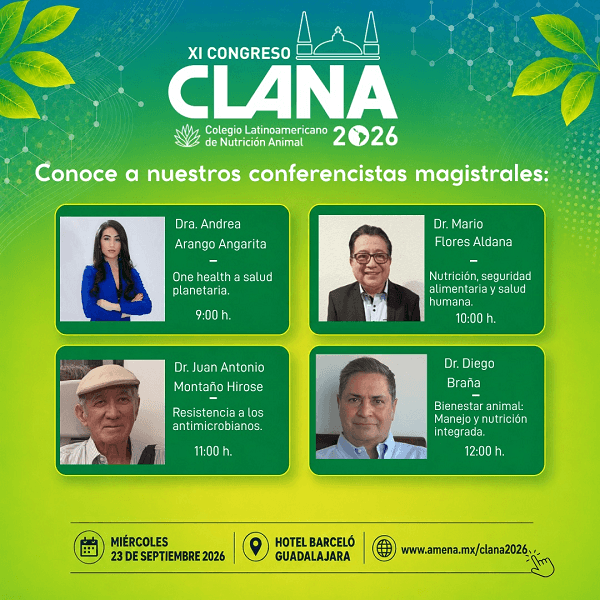 CLANA 2026 presenta a sus conferencistas magistrales - Image 1