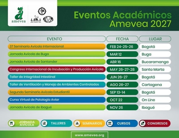 Agenda académica AMEVEA 2027 - Image 1