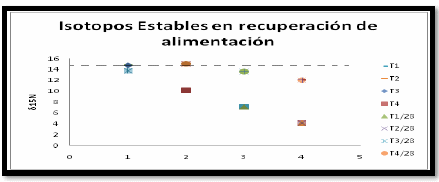 Uso de isótopos estables d13C y de d15N para medir la asimilación proteica utilizando harina de subproducto de ave en dietas para trucha arcoíris Oncorhynchus mykiss. - Image 1