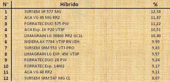 Aptitud Forrajera- Evaluación de híbridos de maíz.- Campaña 2016 – 2017. Determinación del rendimiento y la calidad de la materia seca. - Image 89