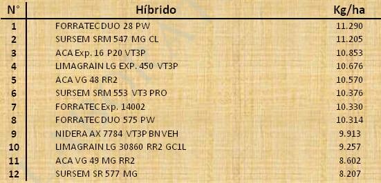 Aptitud Forrajera- Evaluación de híbridos de maíz.- Campaña 2016 – 2017. Determinación del rendimiento y la calidad de la materia seca. - Image 142