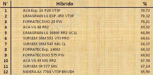Aptitud Forrajera- Evaluación de híbridos de maíz.- Campaña 2016 – 2017. Determinación del rendimiento y la calidad de la materia seca. - Image 151